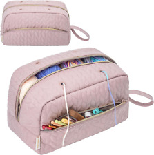 Crochet Yarn Bag Knitting Bag Storage for Crocheting Accessories Crochet Hook Ca