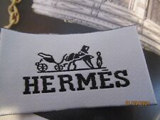 HERMES 1 Designer Tag LABEL Replacement Sewing Accessories 2 3/4'' lot 1