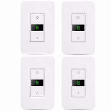 4Pack Smart Dimmer Light Switch works with alexa google home Neutral Wire Needs - Houston - US