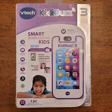 VTech KidiBuzz 3 Smart Device for Kids W/ KidiCom Chat Purple New Please Read - Auburn - US