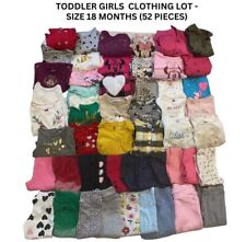 TODDLER GIRL SIZE 18 MONTHS CLOTHES LOT VARIOUS BRANDS