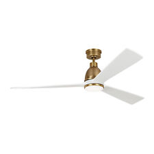 Bryden 60 Smart LED 1-Light 60 Ceiling Fan in Hand Rubbed Antique Brass - Duluth - US"