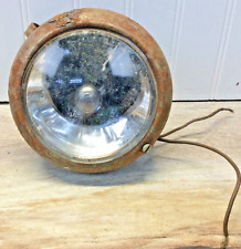 Vintage Automotive 4 round Lamp Light Headlamp Ratrod Hotrod Punk Decor"