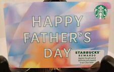 STARBUCKS CARD 2022 HAPPY FATHER'S DAY " BRAND NEW ❤️ GREAT PRICE"