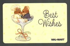 WALMART Best Wishes, Bride and Groom Mice ( 2004 ) Gift Card ( $0 )