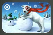 TARGET Bullseye Building a Snowman 2021 Gift Card ( $0 )