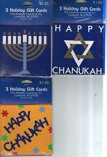 Hanukkah Gift Cards: wrapping materials