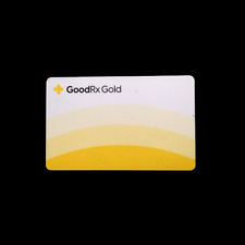 GoodRx Gold NEW COLLECTIBLE GIFT CARD $0#6004