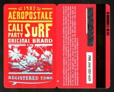 AEROPOSTALE Cali Surf Party ( 2010 ) Gift Card ( $0 ) V1