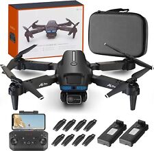 Drone with Camera Foldable RC Quadcopter Wi-Fi with 2 Batteries Brushless motor