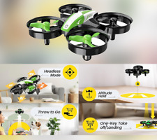 Mini Drone for Kids & Adults | Headless Mode - Altitude Hold - 360 Flip