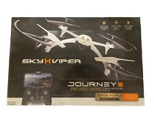 Sky Viper Journey GPS Drone White/Black pro video stream record HD 720p 2700mAh