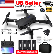 RC Drone 4K WiFi FPV with HD Camera 40Mins Flight Time Obstacle Avoidance Drone