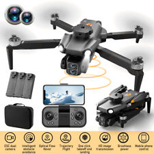 2024 New RC Drone With 8K HD Dual Camera WIFI FPV Foldable Quadcopter +3 Battery