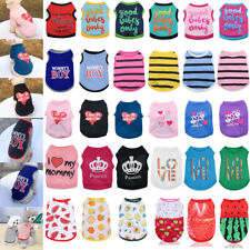 Various Cute Pet Dog Cat Clothes Summer Puppy T Shirt Clothing Chihuahua Vest - Toronto - Canada