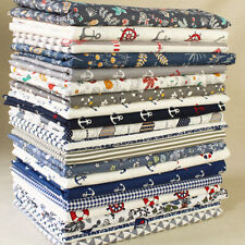 20pcs Sewing Cotton Fabric Bundle Squares Quilting Patchwork Floral Scraps Lot