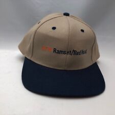 ITW Ramset Red Head Hat Cap Adjustable Buckle OSFM Construction Tools Equipment