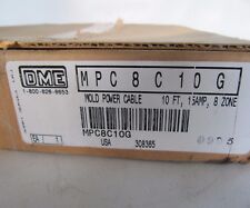 (NEW) DME Smart Series Molded Power Cable 8 Zone, 15A, 10Ft MPC8C10G 308365 - CA