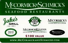 McCormick & Schmick's $100 Gift Card at 15% Off