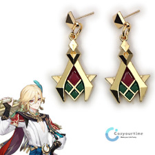 Genshin Impact Earrings Sumeru Kaveh Cosplay Ear Studs Jewelry Pendant Eardrops