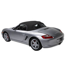 Boxster Convertible Top Black German A5B/DS Acoustic Cloth, Glass Window 1997-02