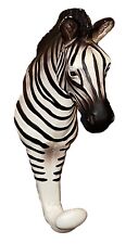 Animal 6” Wall Hook Clothes Keys Decor Hangers Zebra African