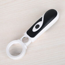 Portable 8X/20X Magnifier Handheld Magnifying Glass Jewelry Loupe 2 LED Lights