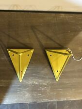 Geometric Triangle Shelving Brackets For Wall Gold Colored Minimalist - Toronto - Canada