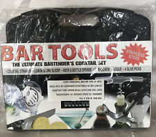 Bar (Construction) Tools ~Ultimate Bartenders Cocktail Set Stainless Steel NEW