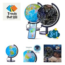 Interactive 10 Globe for Children with Stand DIY - App-Compatib, 400 Wonders... - Katy - US"