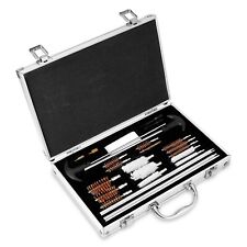 Gun Cleaning Kit - 78pc Professional Universal Mops Brushes Rods Patches in Case