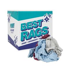 Recycled T-Shirt Rags for Cleaning, Package Size Options, Multi-Purpose, Colors