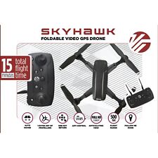 Brand New Vivitar Skyhawk Foldable Video GPS Drone Carbon Fiber Black