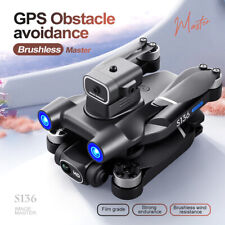 5G 4K GPS Drone Pro with HD Brushless Dual Camera Drones Avoidance Foldable RC