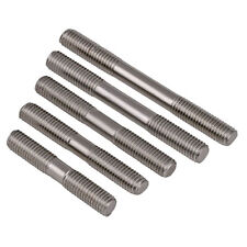 M3 M4 M5 Double End Threaded Stud Bar Rod Bolts Equal Length 304 Stainless Steel - CN