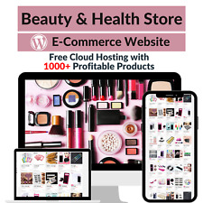 Beauty & Health Store Amazon Affiliate Dropshipping Website with 1000 Products