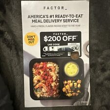 Factor go.factor75.com $200 Off Code Meals Delivered!! Free Shipping