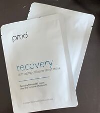 PMD Recovery Anti-Aging Collagen Infused Facial Sheet Mask 2 Count EXP 04/23