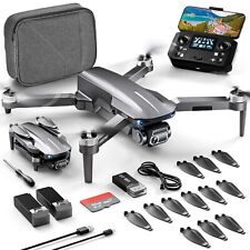 4K Drone With Camera Quadcopter GPS WIFI 50 Mins Flight Time Brushless Motor