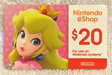 Collectible Only! Nintendo Mario Brothers PRINCESS PEACH Gift Card 2021 NO VALUE