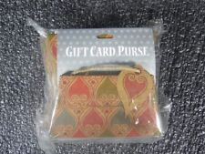 LOT OF 12, HEART GIFT CARD PURSE'S (MJ)
