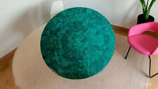 36 Round Malachite Coffee & Tea Table Top Interior Hallway Furniture Home Decor"