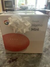 Google Home Mini Coral Pink GA00217-US; New - Sealed Box - Huntington Station - US