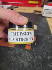 Haufski's Gun Stock Wax Gunny Paste" Wood Wax"