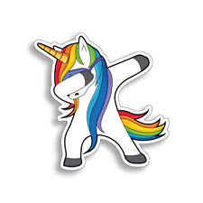 Unicorn Dabbing Sticker