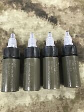 LSA CLP 1/2 OZ Weapon Oil Bottles Used With Military Cleaning Kits 4 each USA