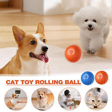 Automatic Rolling Cat Ball Interactive Smart Dog Toy Self-Moving Kitten Toys Pet - Dayton - US