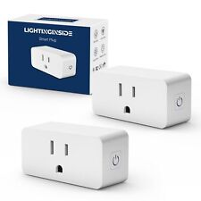 Smart Plug Compatible with Alexa/Google Assistant, WiFi 2 Count (Pack of 1) - New York - US