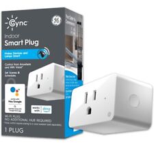 GE Cync Indoor Smart Wi-Fi Plug Voice Control. *NEW* Google Amazon Compatible - Clayton - US