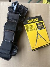 DeWALT DWST550116 Durable Leather Construction Tool Belt Suspenders